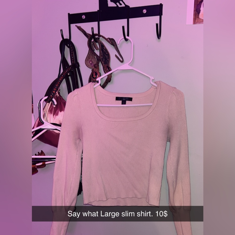 Chic Ribbed Long Sleeve Top